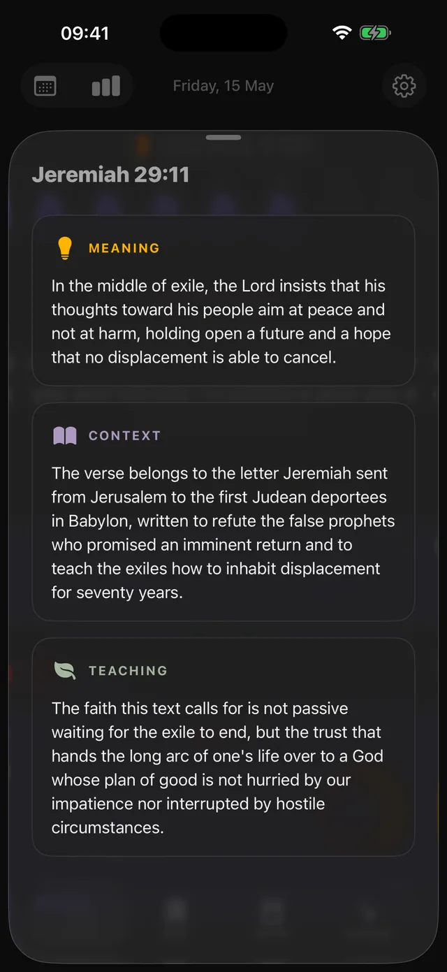 Bible 365 verse explanation for Jeremiah 29:11 broken into meaning, context and teaching